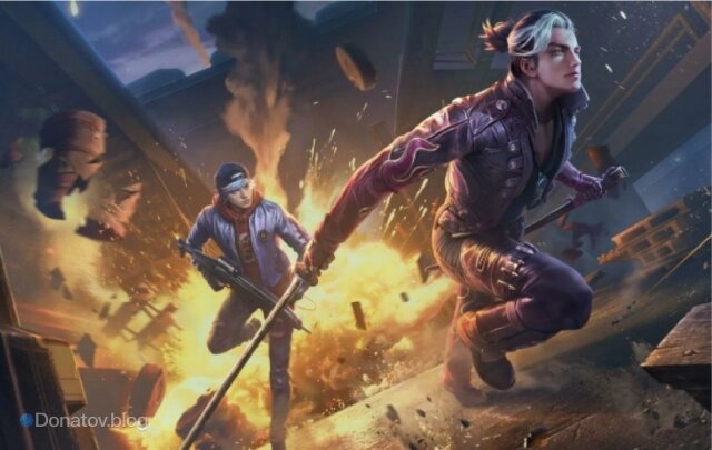    Free Fire коллаж