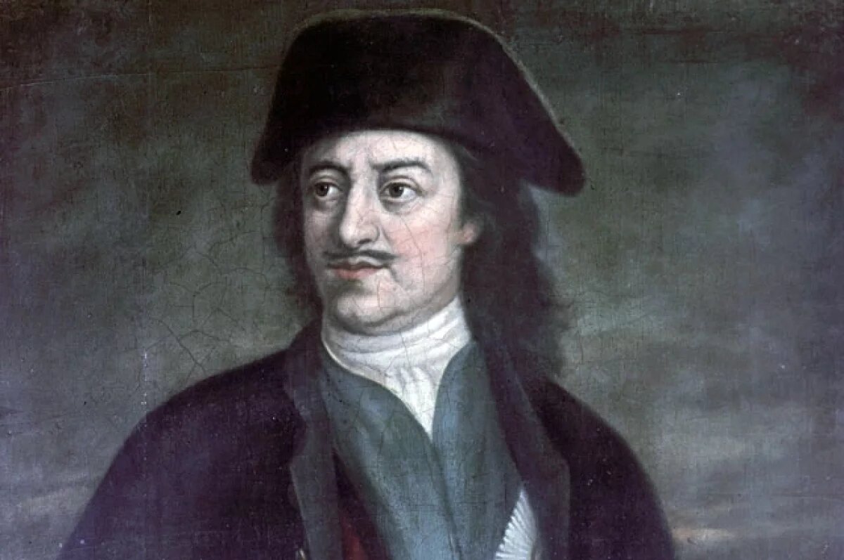    Портрет царя Петра I работы неизвестного художника, предположительно 1883 г.