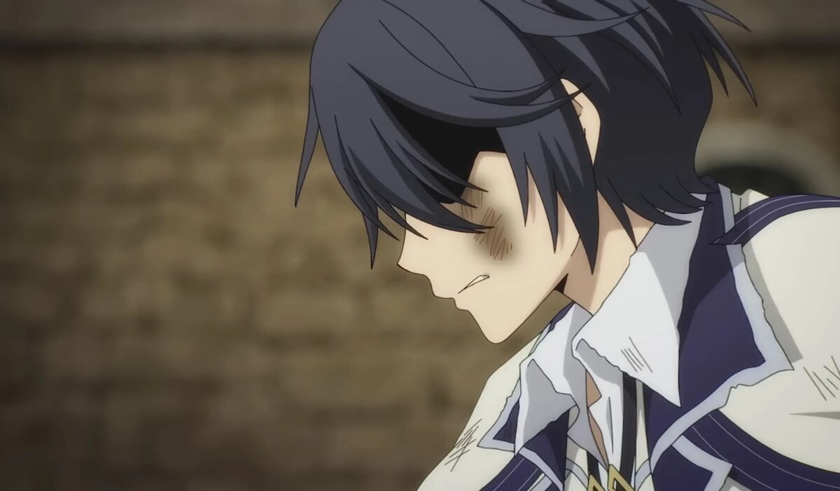 Кадр из трейлера аниме «Придворный маг, пользовавшийся лишь магией поддержки, потому что его союзники слишком слабы, решил стать сильнейшим после изгнания»   📷