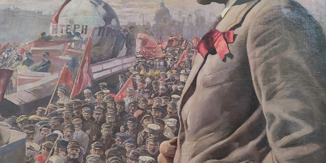 «В.И. Ленин на трибуне 1 мая 1920 г.» И.И. Бродский