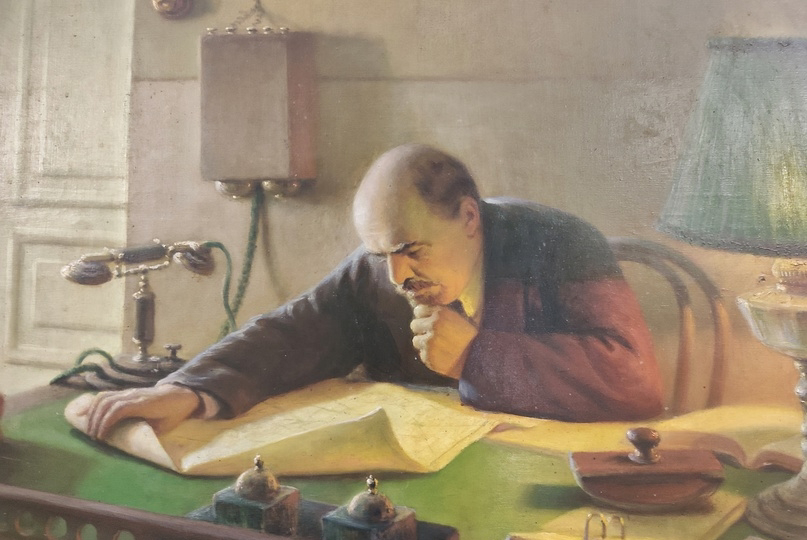 «Ленин в жилой комнате в Смольном» В.М. Измайлович