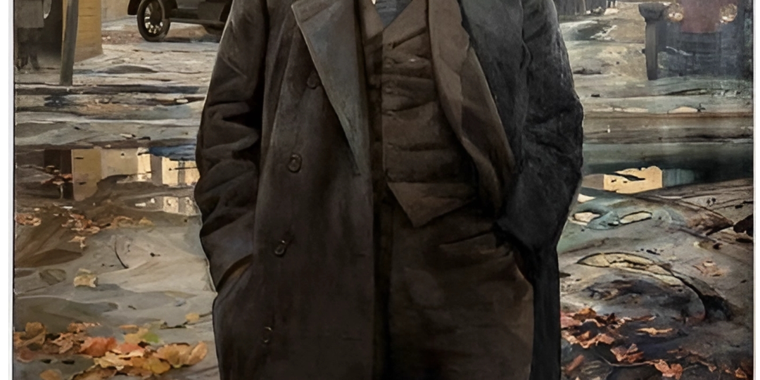 «Ленин на фоне Смольного» И.И. Бродский