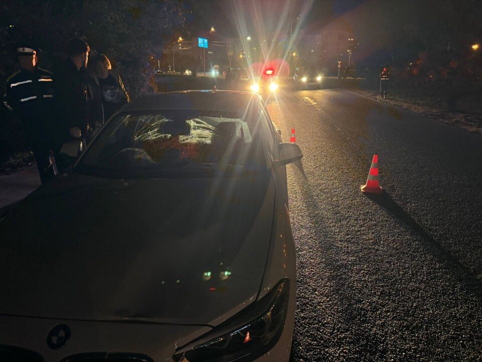    Место наезда на пенсионера в Барнауле. Источник: Госавтоинспекция Барнаула