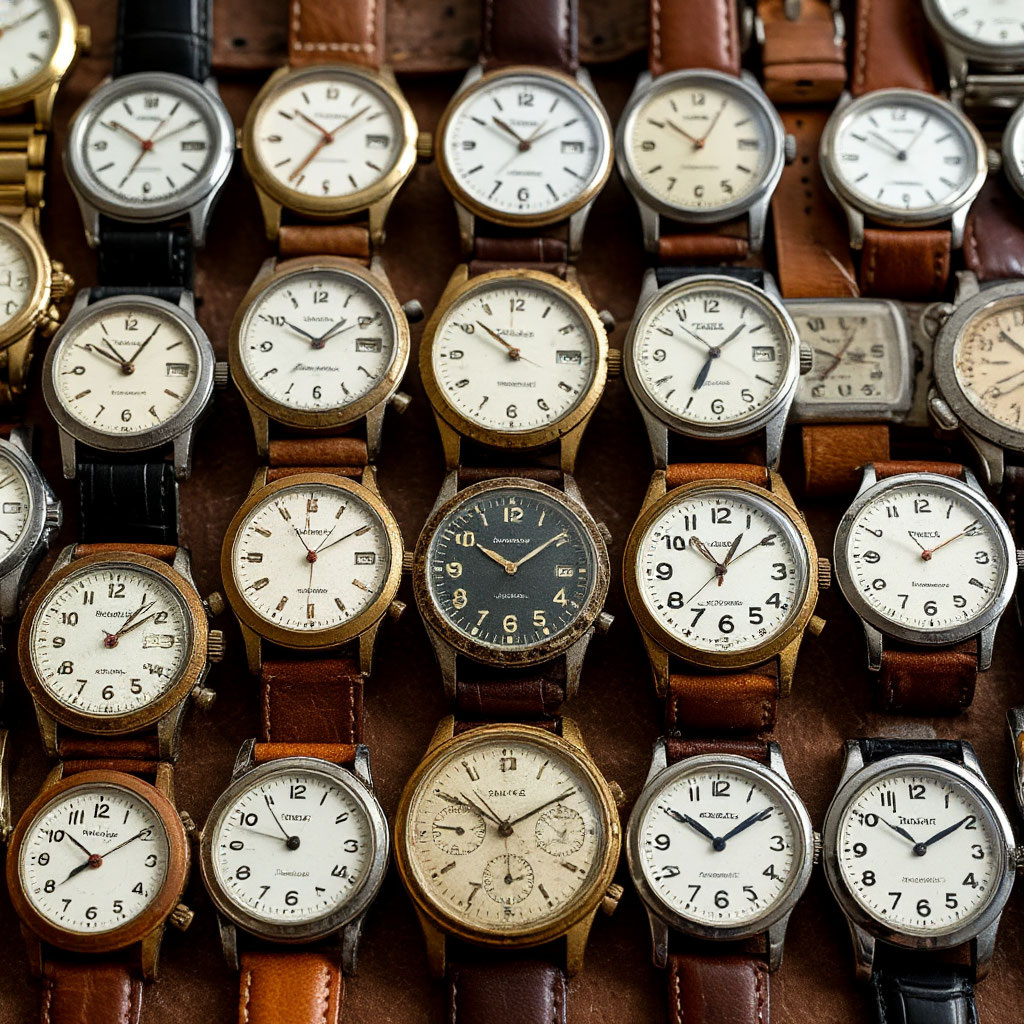 Старые часы