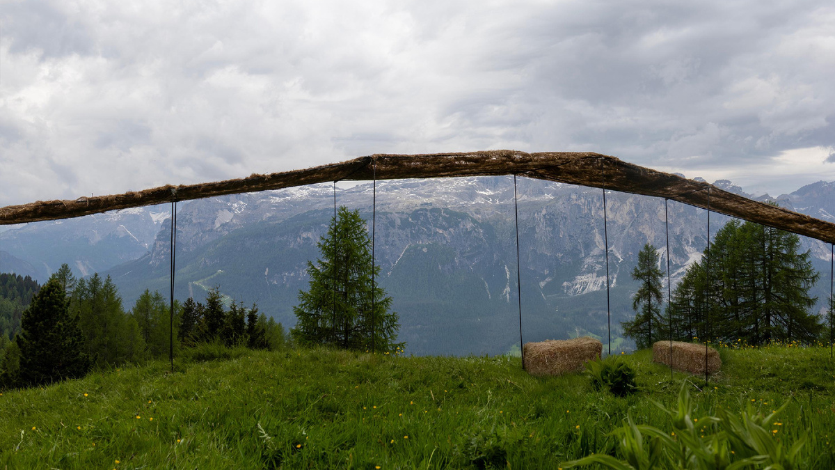 Architecture: ELSE | Project: Trace of Land | Geo: Dolomites, IT