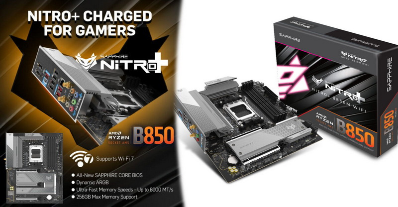    Sapphire начала глобальные продажи своих материнских плат