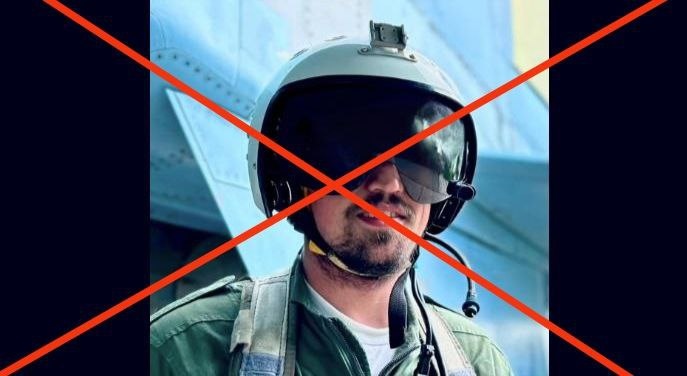    Майор ВСУ Боровик. Фото: скриншот с фото оперштаба авиации Украины