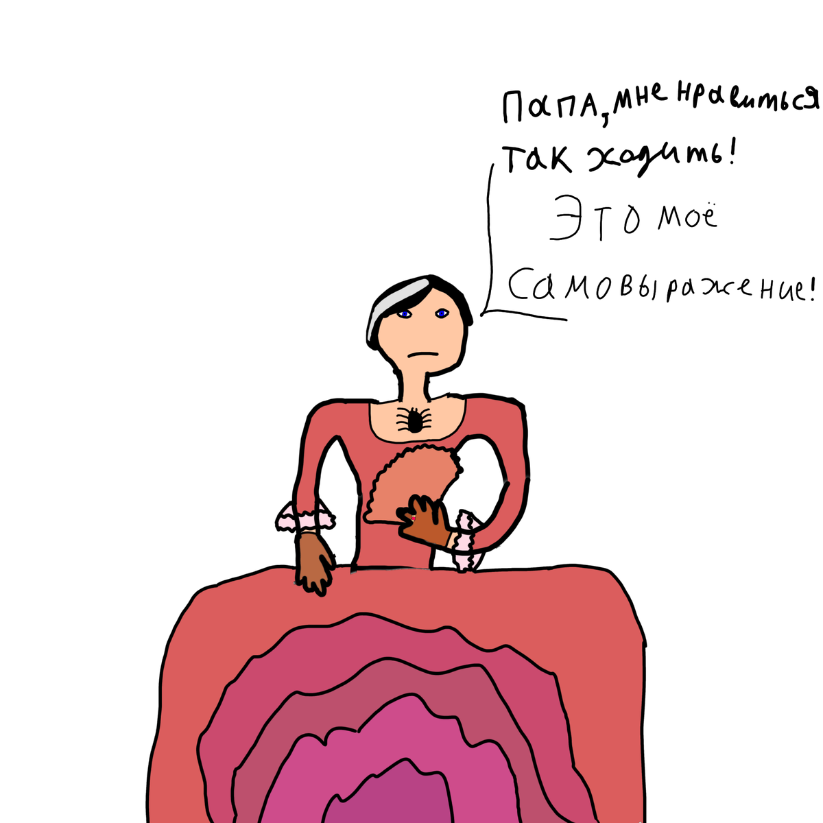 Надеюсь,персонаж ещё может появляться в дальнейшем на моём канале🥲