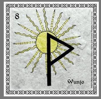 Руна вуньо.