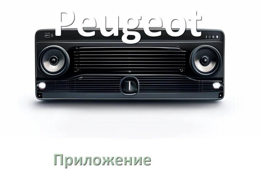 
Приложение для магнитолы Peugeot на iPhone и телефон Android для подключения и настройки