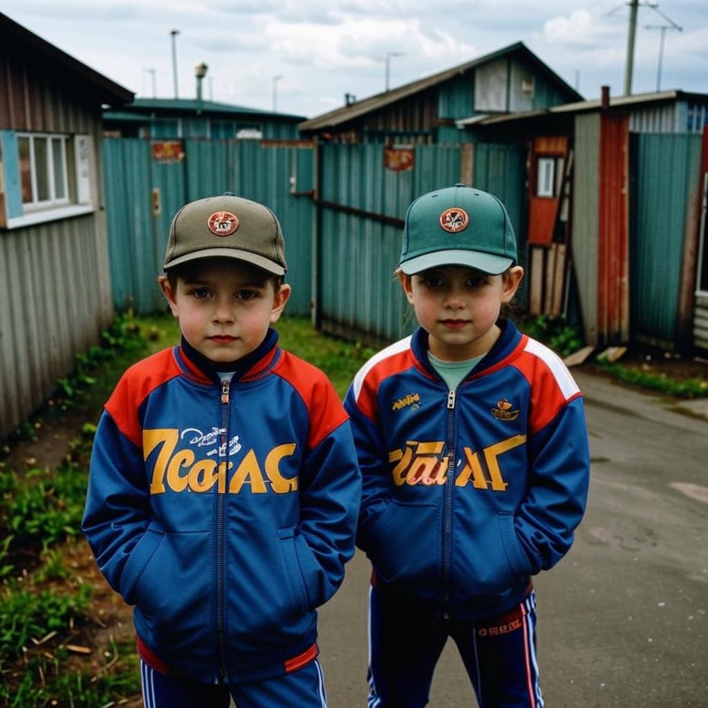 Дети 90-х в представлении нейросети. Суть передана верно.