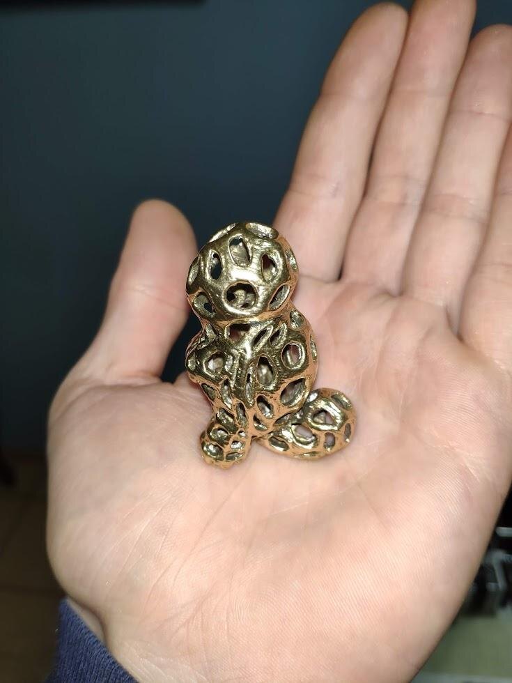 Результат отливки по DIW 3D-печатной модели