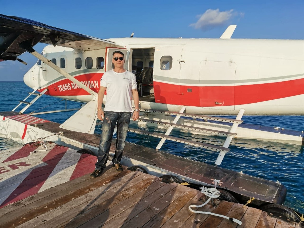 Перед вылетом на остров. Фото автора 