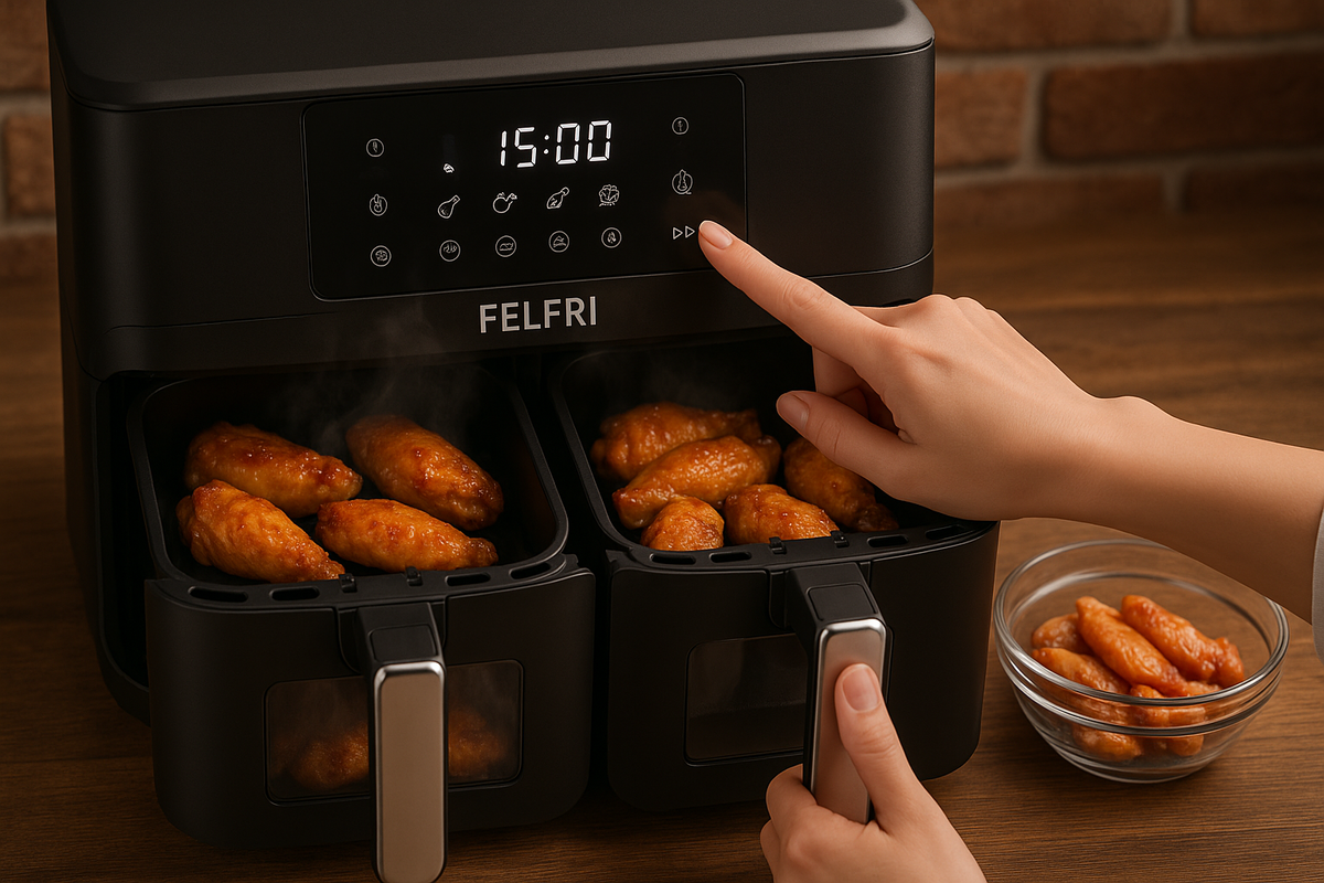 Крылышки в аэрогриле