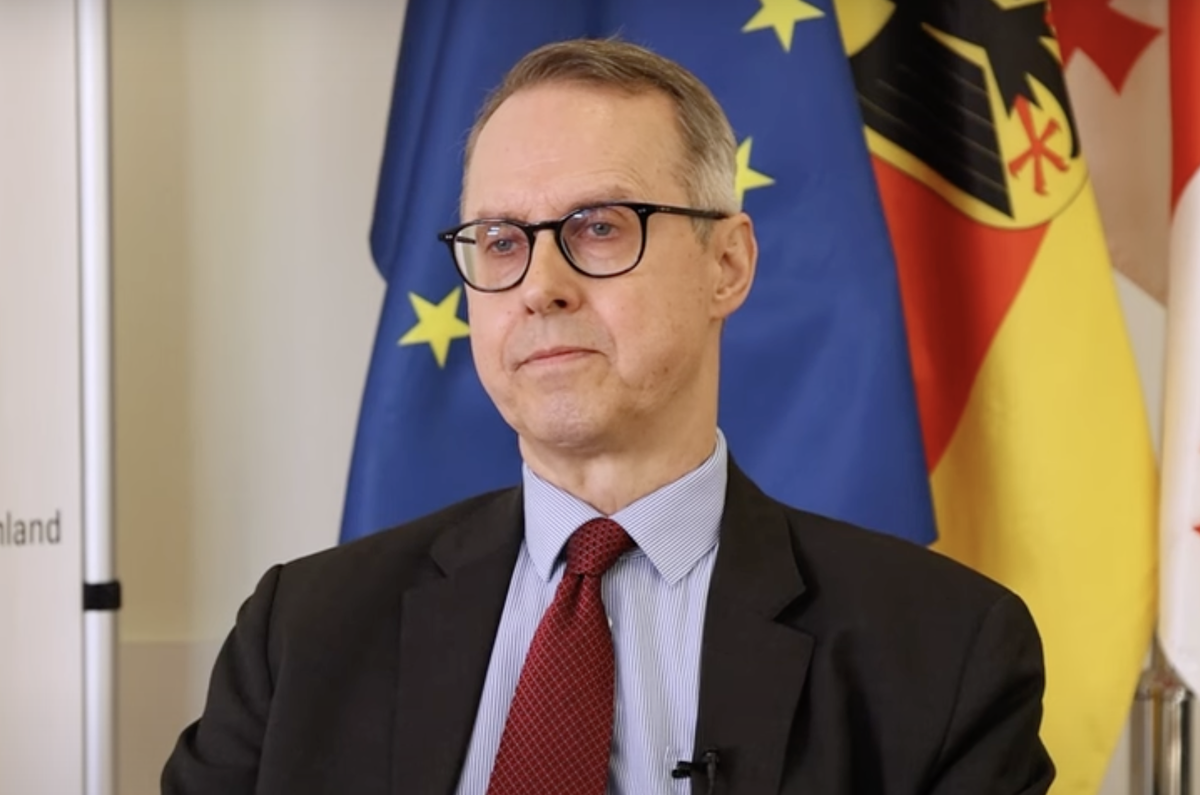 Посол Германии в Грузии Петер Фишер