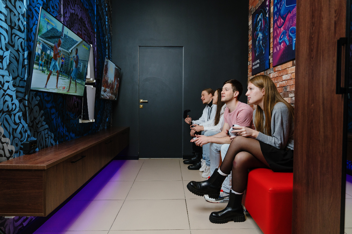 Fighting на Playstation 5 в парке виртуальной реальности AVR в Уфе