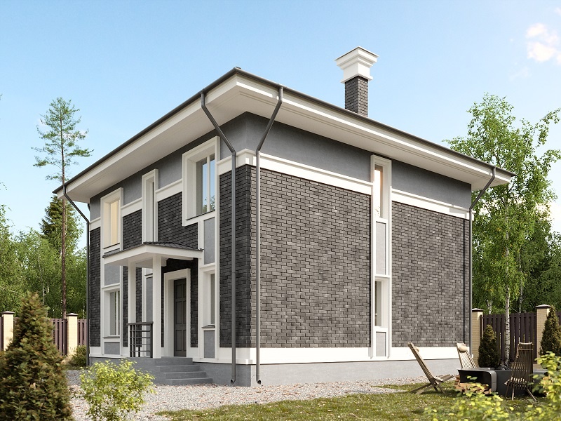 Дом из блока от компании Wood House