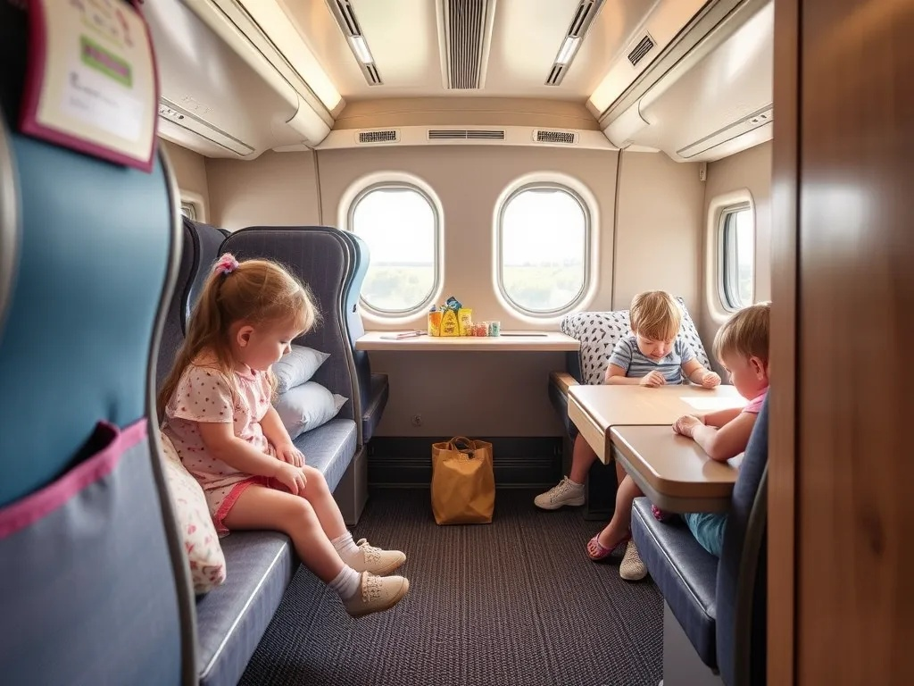 Детские купе: как сделать поездку с ребенком комфортной