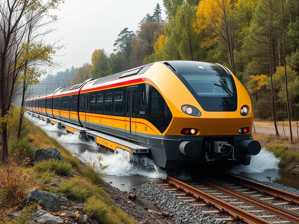 Поезда-амфибии: новое слово в преодолении водных преград