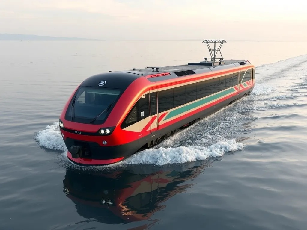 Поезда-амфибии: новое слово в преодолении водных преград