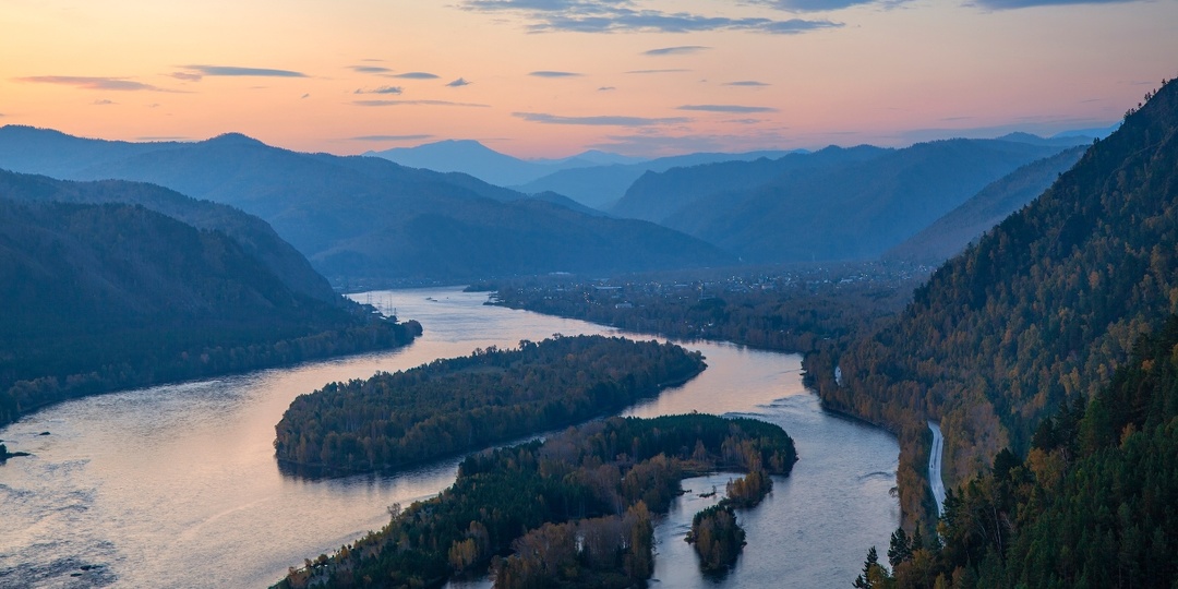 Енисей-живая симфония Сибири.