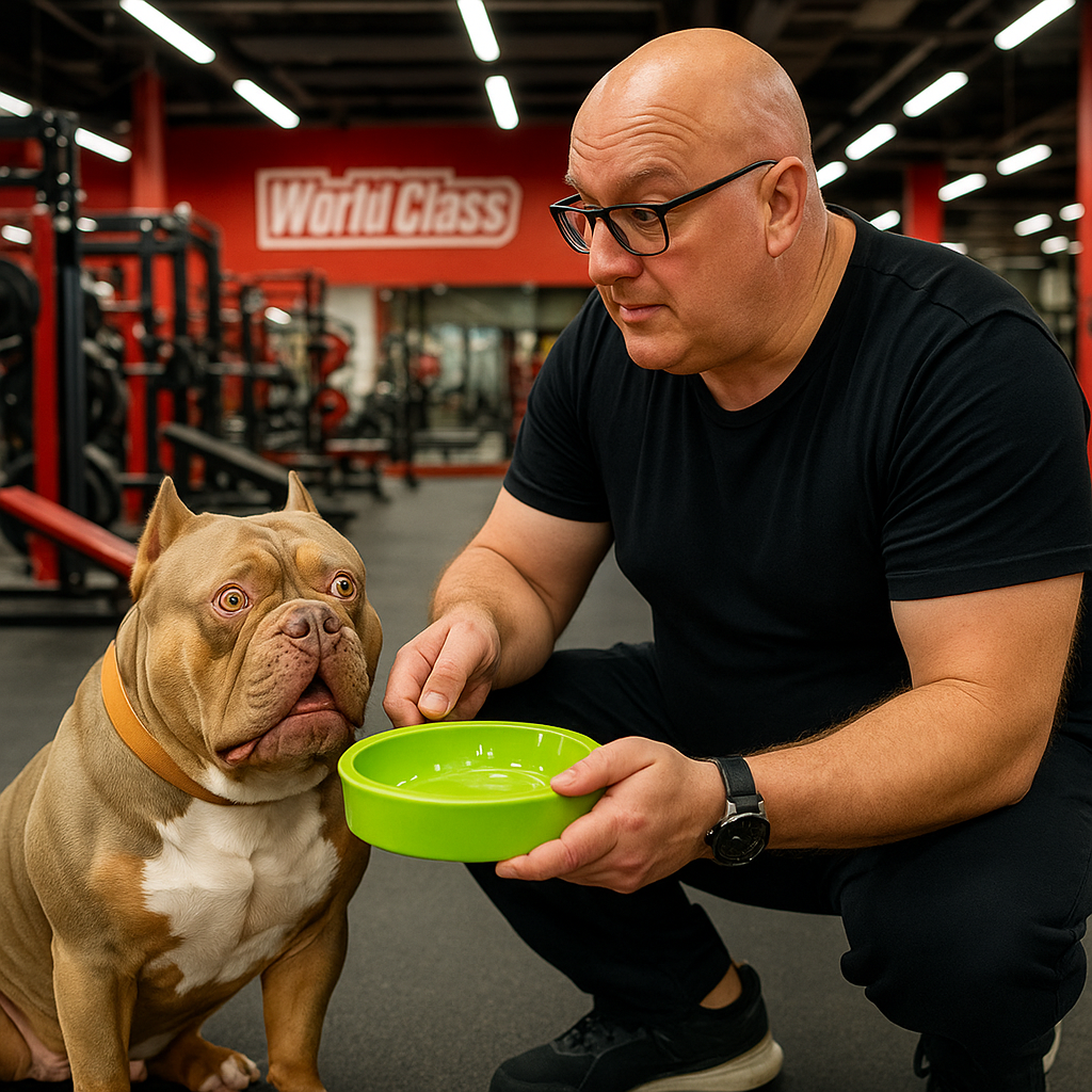 Изображение булли Лейлы сгенерировано нейросетью по заказу автора канала Американский булли: Все по делу