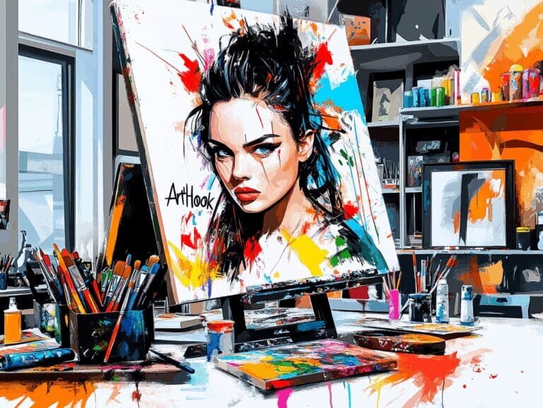    Уникальный подарок девушке: как картина превращает чувства в вечность Art-Hook.Ru