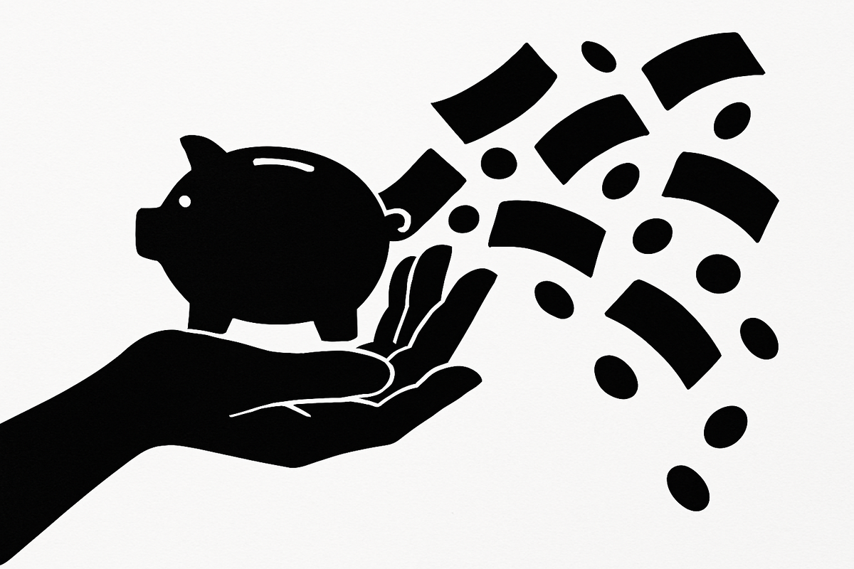 Деньги утекают сквозь пальцы, пока мы заняты привычными делами.