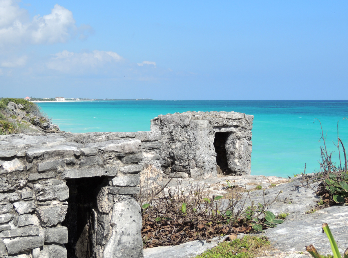 Остатки древних «вилл».