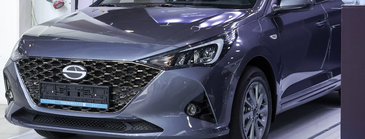    Автомобиль Solaris HS. Автор фото: Валерий Шарифулин / ТАСС