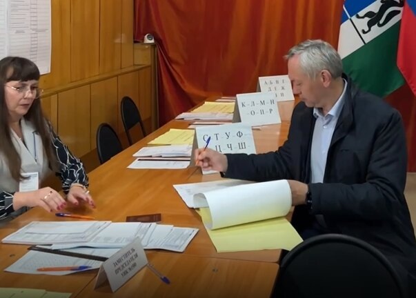    Кадр из видеоролика в ТГ-канале Андрея Травникова