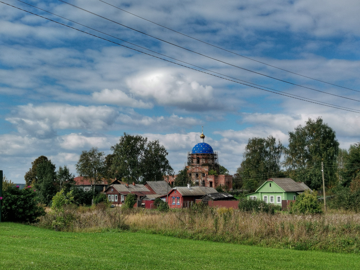 Зернилово, Воскресенская церковь