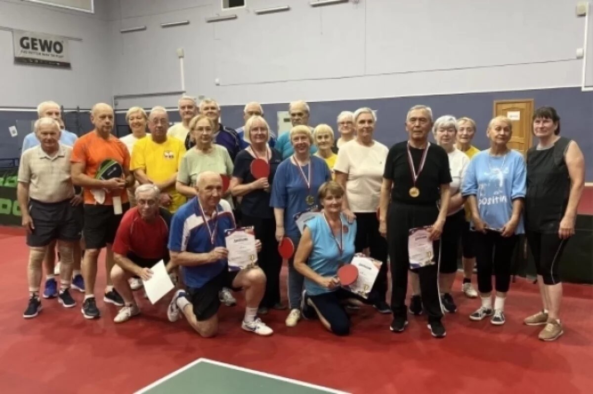    Калининградские пенсионеры устроили масштабные соревнования