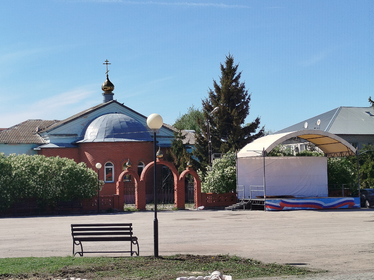 Церковь Троицы Живоначальной (новая, временная)