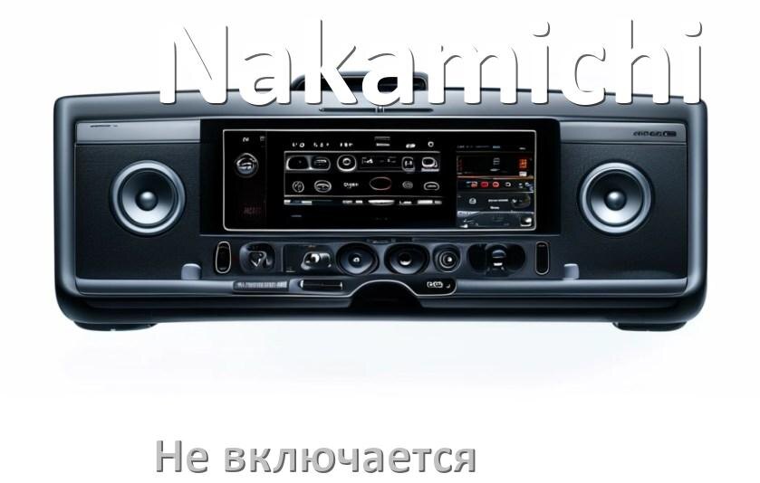 
Почему магнитола Nakamichi не включается и не работает