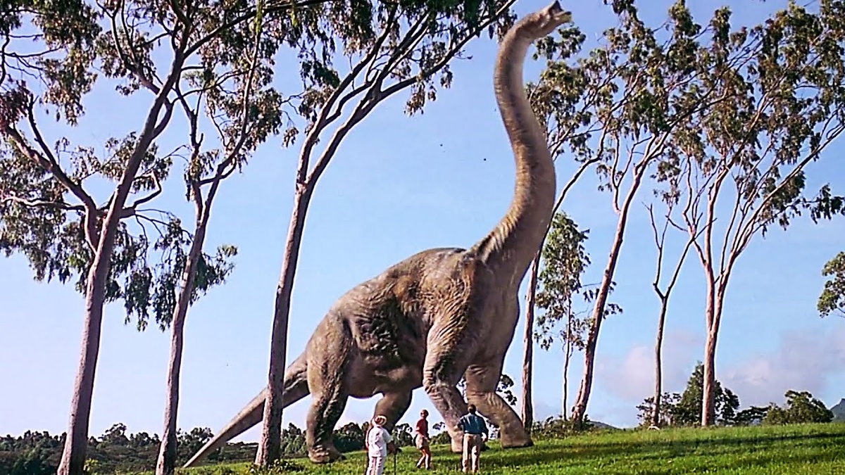 Кадр из фильма "Парк юрского периода".