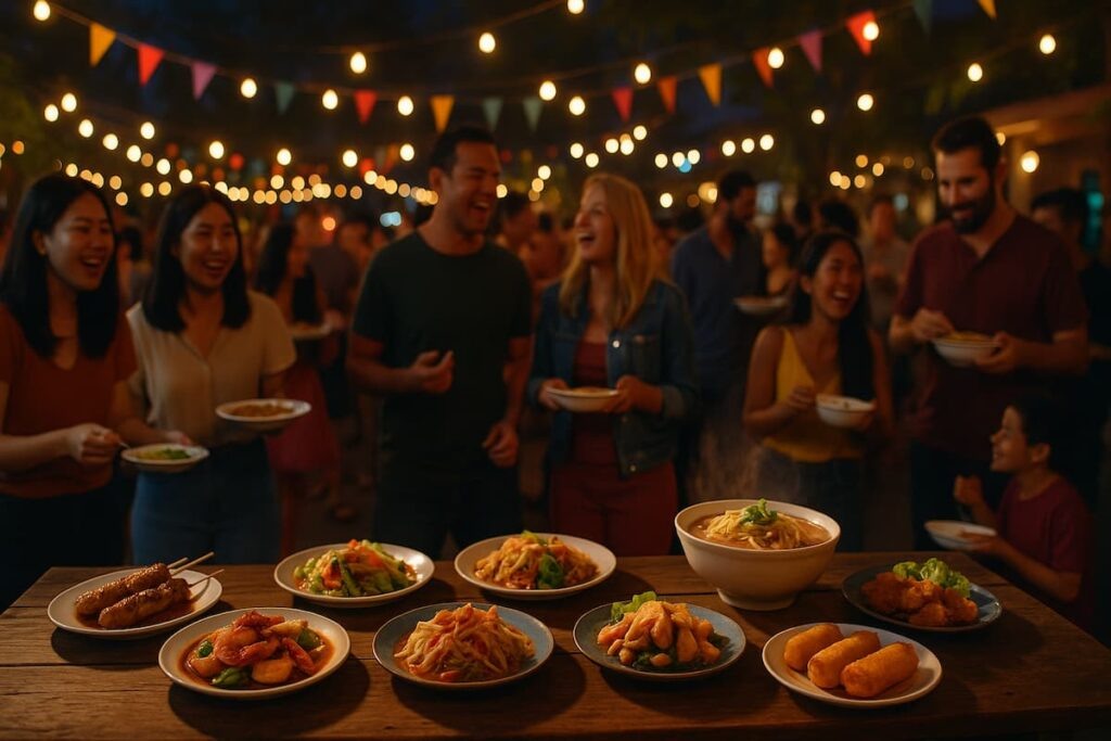    Food Carnival в Бангкоке: Гастрономический фестиваль еды 2025