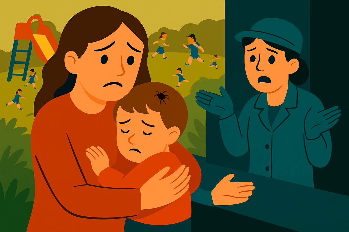 Ребенка укусил клещ на прогулке в саду. Теперь мы ждем результатов на энцефалит. Кто за это ответит?