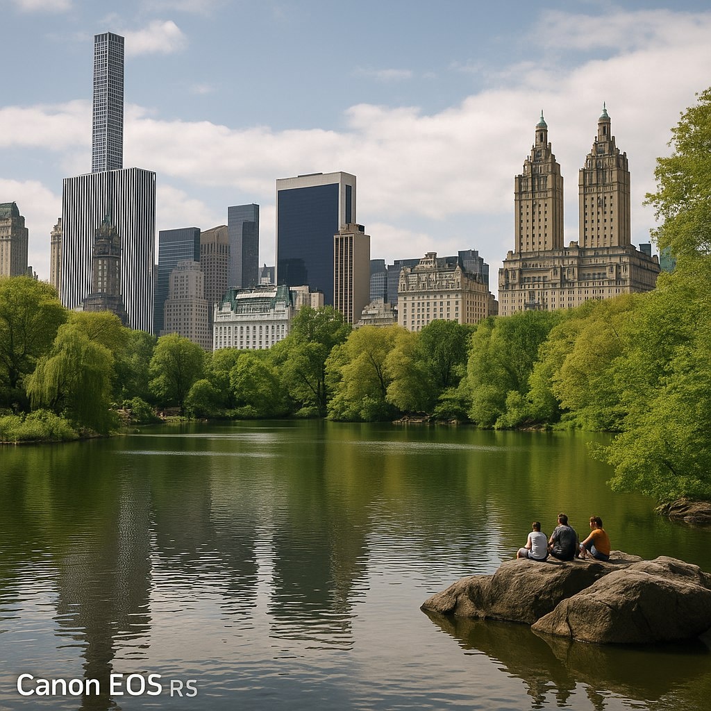 Центральный парк в Нью-Йорке. 