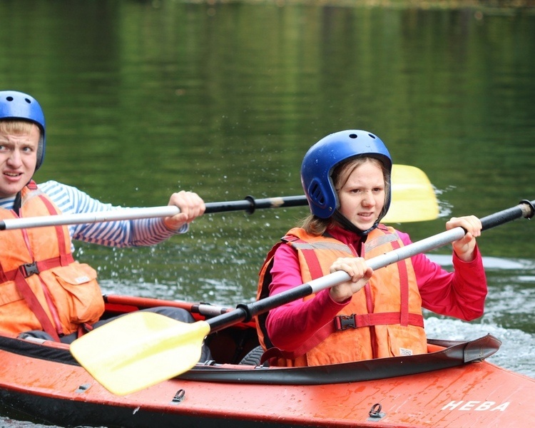     В Курской области прошла матчевая встреча по водному туризму