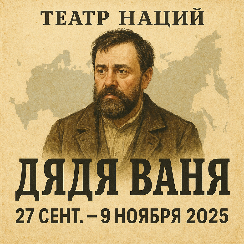 Спектакль «Дядя Ваня» на сцене Театра Наций