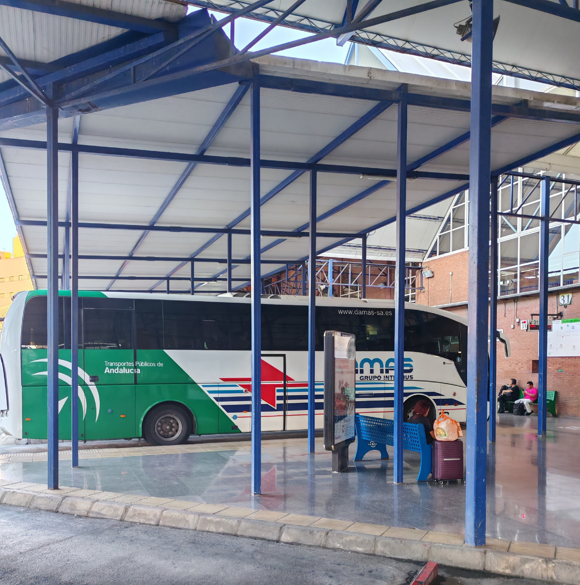 На автовокзале