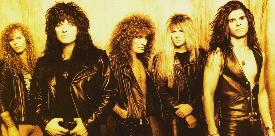 Слева направо:  Шон МакНэбб, Джеймс Кристиан, Томми Олдридж, Грегг Джуффрия и Деннис Чик / Фото из буклета CD-альбома "Demons Down" (1992): © Glen Wexler