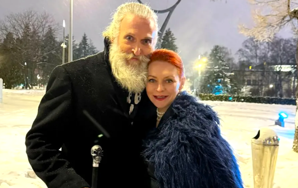 на фото Никита Джигурда и Марина Анисина