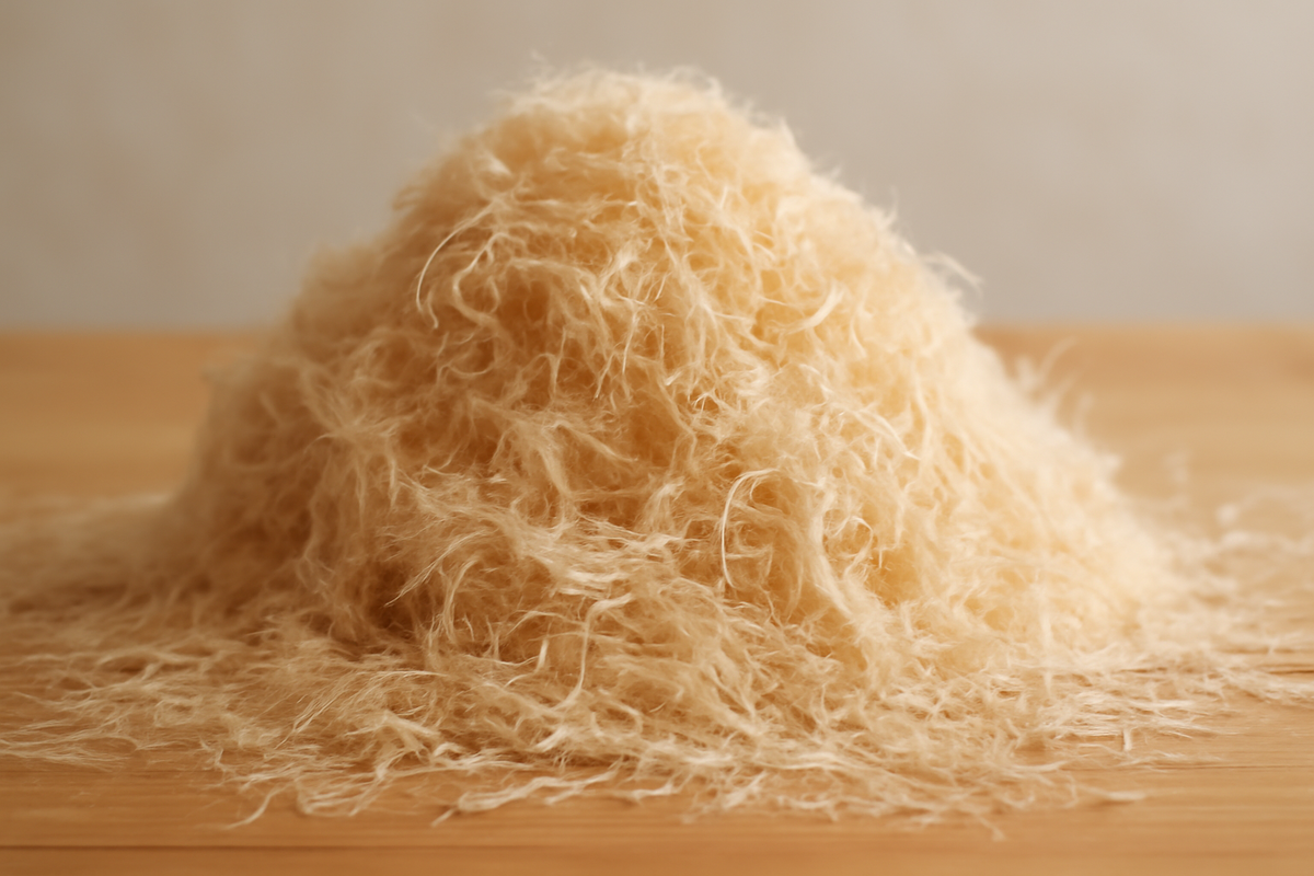 Древесный пух в детских подгузниках