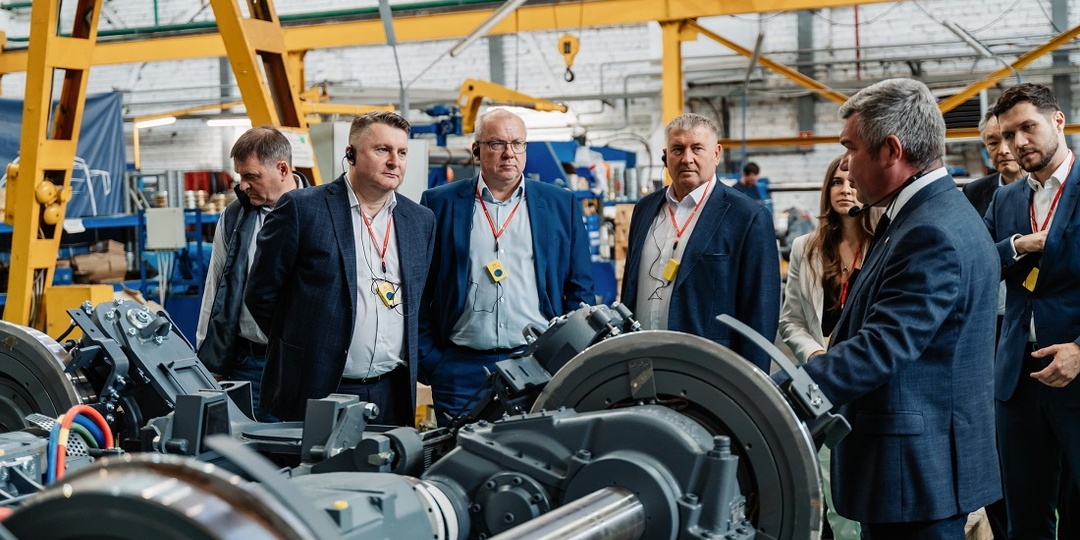 Первый заместитель генерального директора ТМХ Александр Морозов ознакомился с ходом реализации инвестиционных проектов