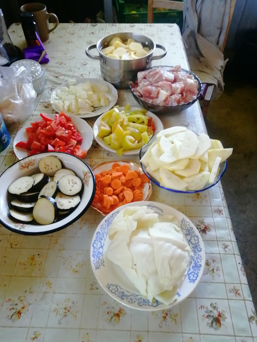 Продукты для домлямы.