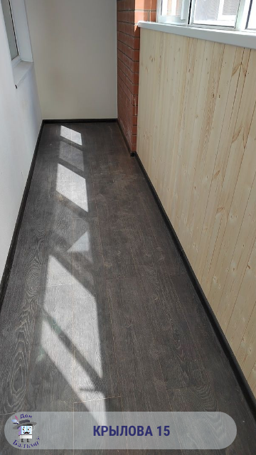 Отделка балконов деревом от компании Дон Балкон +7 (342) 299-99-66