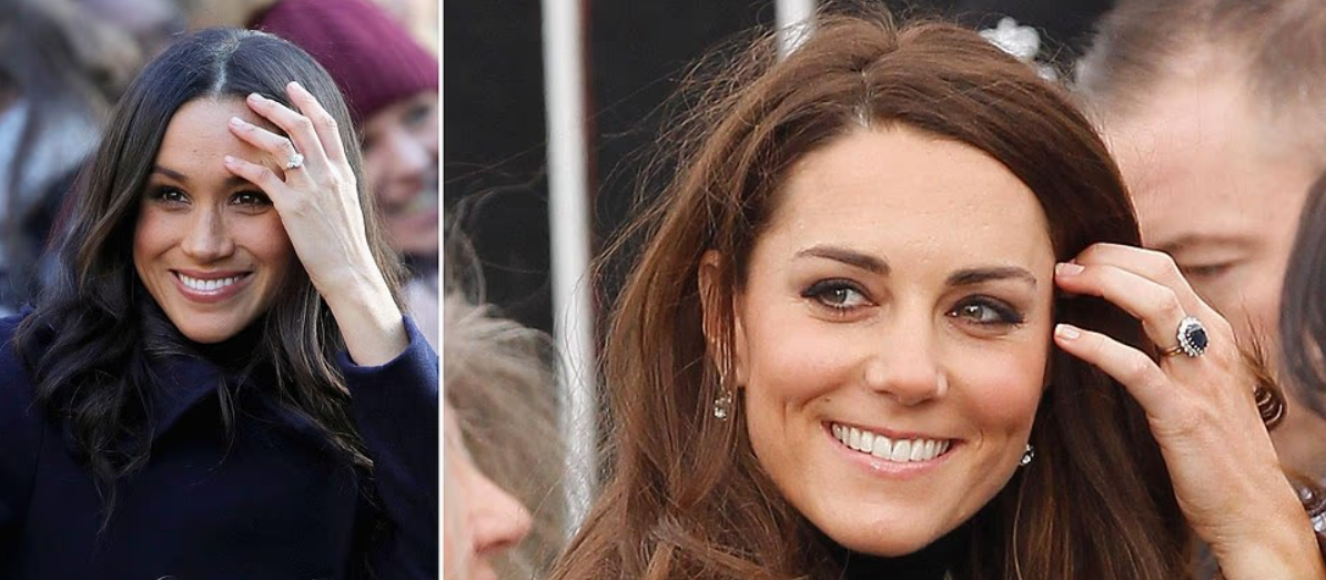 Как Меган Маркл и Кейт Миддлтон поделили драгоценности принцессы Дианы в борьбе за её наследие?