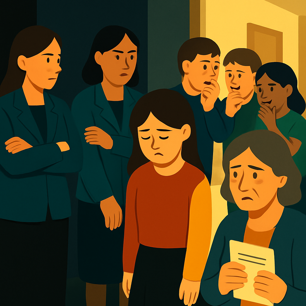 Учительница распустила слух о беременности внучки. А мама говорит — «ничего страшного»